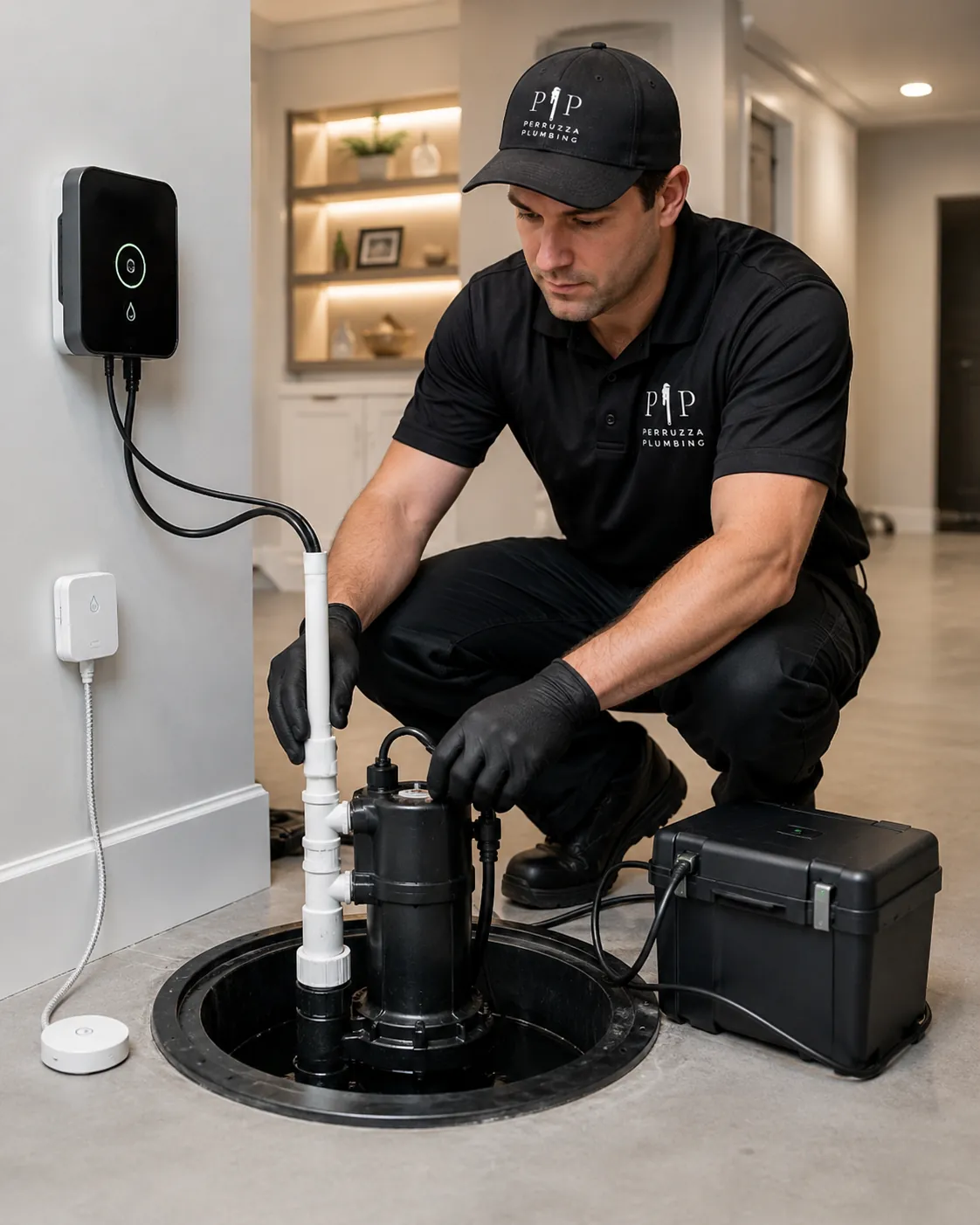 Smart leak detection system installed in Richmond Hill basement