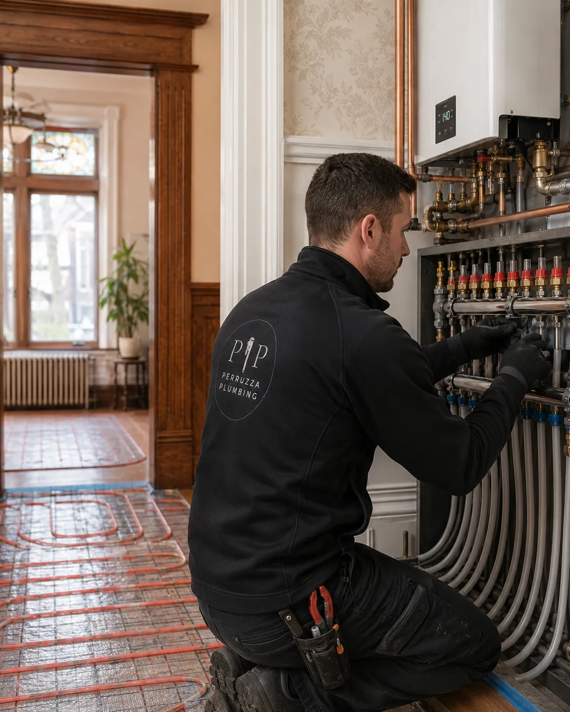 Hydronic retrofit in a Toronto heritage home
